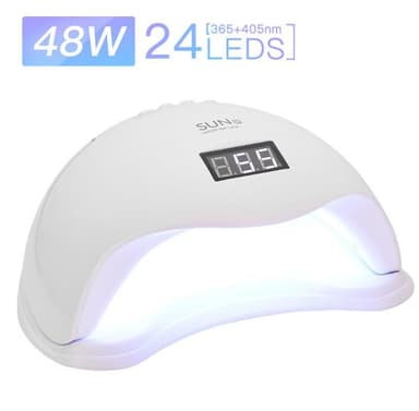 LED-lys til neglegel - 48W - Hvid