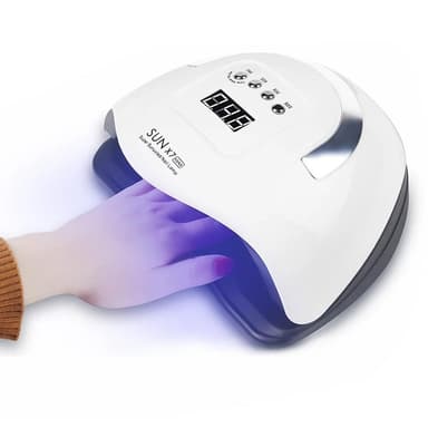 UV / LED neglelampe 180W med bevægelsessensor