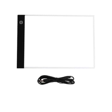 LED tegnebord A4 lysbord med USB