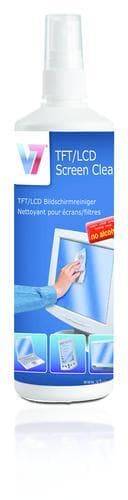 V7 VCL1620, Udstyrsrensning pumpespay, LCD/TFT/plasma, 250 ml, Hvid
