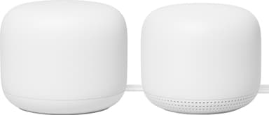 Google Nest wi-fi router og adgangspunkt (2-pakke)