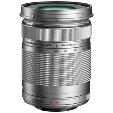 Olympus Zuiko 40-150mm f4.0-5.6 objektiv (sølv)