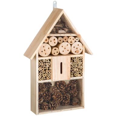 Insekthotel til haven - brun