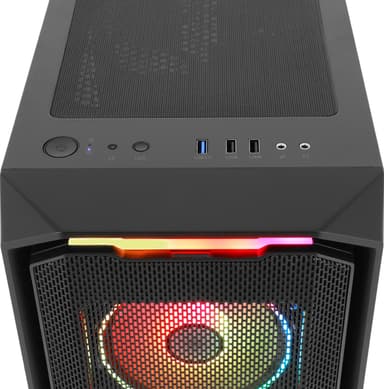 PCSpecialist Tornado A5 XR R5X/16/2512/6600XT stationær gaming computer