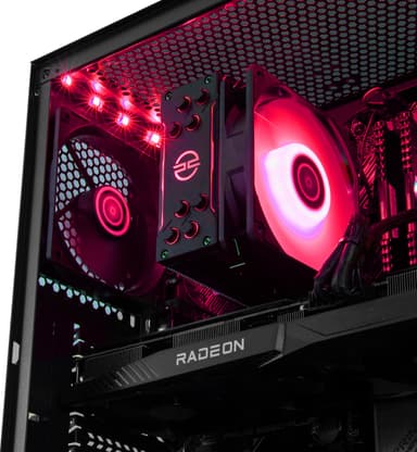 PCSpecialist Tornado A5 XR R5X/16/2512/6600XT stationær gaming computer