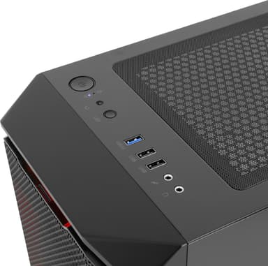 PCSpecialist Tornado A5 XR R5X/16/2512/6600XT stationær gaming computer