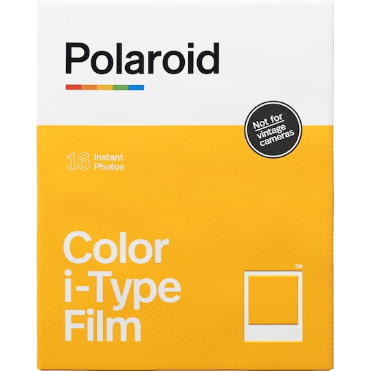 Afstå hyppigt Tidlig Polaroid I-type Color instant film 2-pak | Elgiganten