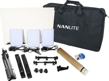 køb Nanlite Compac 20 3-panel LED-lyssæt