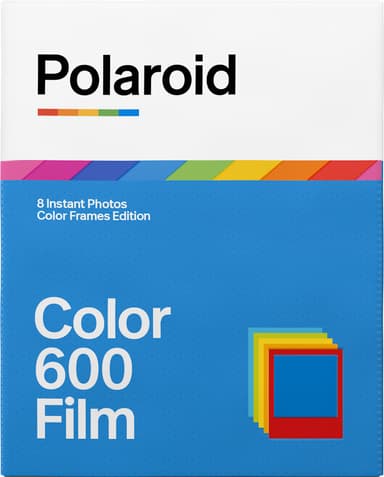 Polaroid 600 Color instant film med farverammer