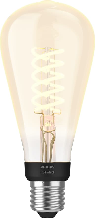 Philips Hue Filament LED pære 7W E27 HUEWFILST72 thumbnail
