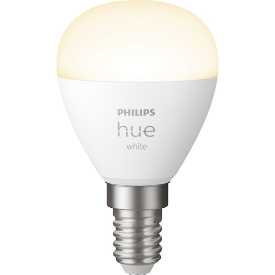 Nogen som helst Takt Kortfattet Philips Hue White LED pære 5W E14 HUEWLUSTERE14 | Elgiganten