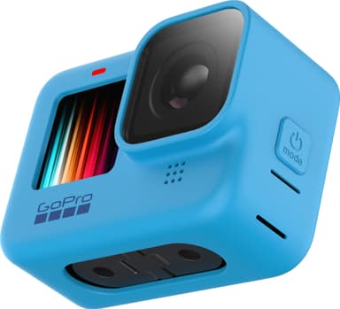 GoPro Hero 9 Black sleeve + nøglesnor (blå)
