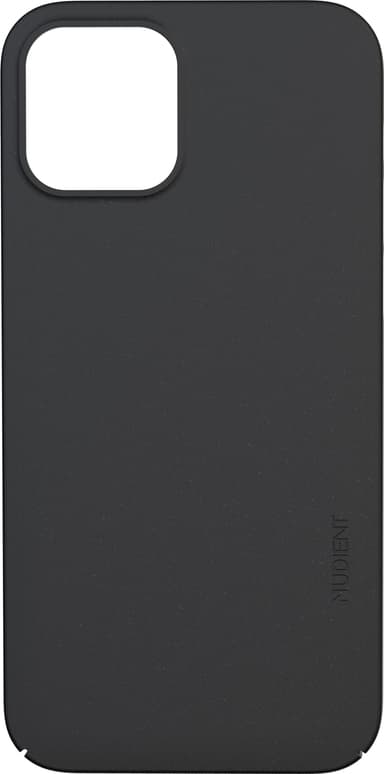 Nudient V3 cover til iPhone 12/12 Pro (ink black)