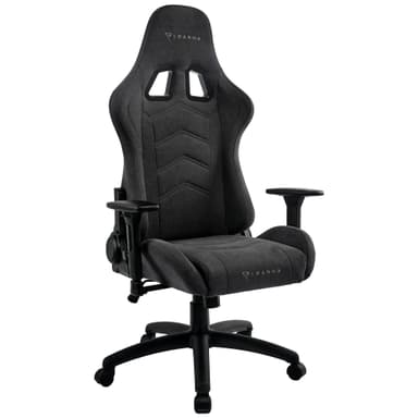 Piranha Attack Cloth Edition gaming stol (grå)