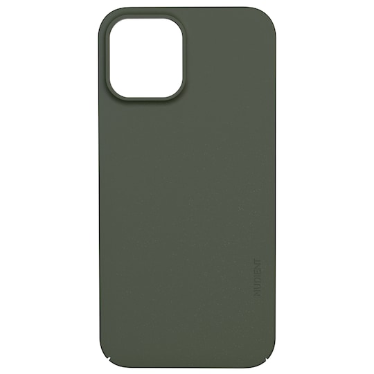 Nudient V3 cover til iPhone 12 Pro Max (pine green)