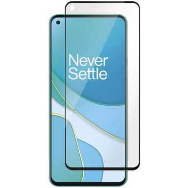 Panzer Full-Fit OnePlus 8T skærmbeskytter (sort)