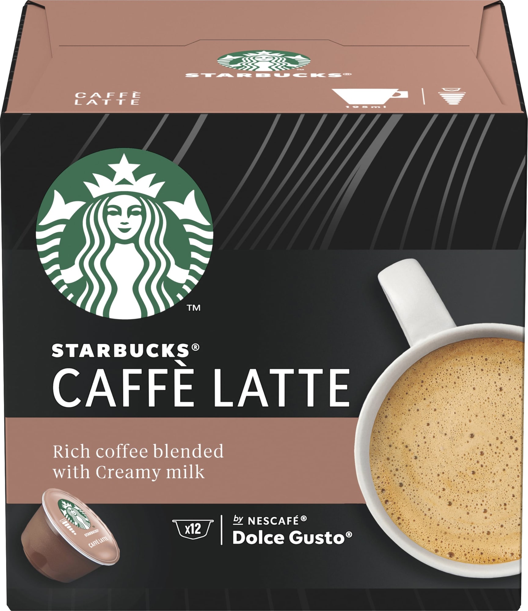 Starbucks by NESCAFÃ Dolce Gusto Caffe Latte kaffekapsler 12449229 thumbnail