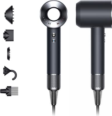 Dyson Supersonic hårtørrer (black/nickle)