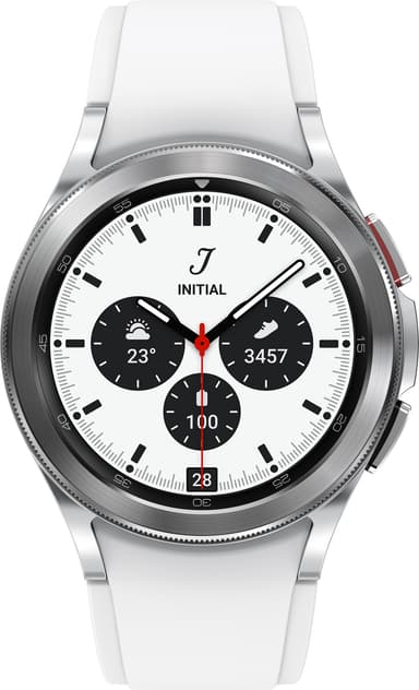 Samsung Galaxy Watch4 Classic 42mm LTE (sølv)