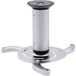 SpeaKa Professional Projector Projektor-loftholder Vippebar, Drejbar Gulv-/loftafstand (max.): 20 cm Sølv