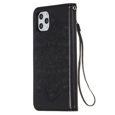Dream Catcher Tegnebogsfoderal med stativ iPhone 11 Pro Max, Sort