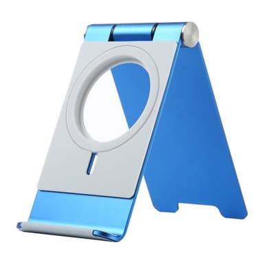 Sammenfoldeligt stativ for quickladere til iPhone 12