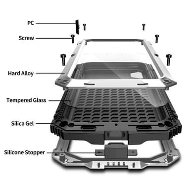 Shockproof Cover iPhone XR med holder