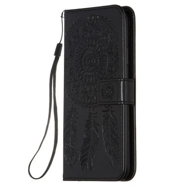 Dream Catcher Tegnebogsfoderal med stativ iPhone 11 Pro Max, Sort