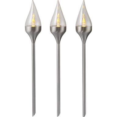 Sygonix LED-havelampe SY-4677492 Sæt med 3 stk. LED