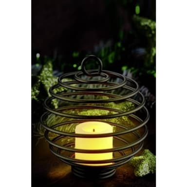 Polarlite LED-Kerze Varmhvid (Ø x H) 10 cm x 10.8 cm