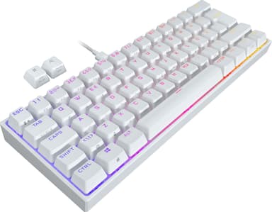 Corsair K65 RGB Mini gaming tastatur (hvid)
