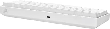 Corsair K65 RGB Mini gaming tastatur (hvid)