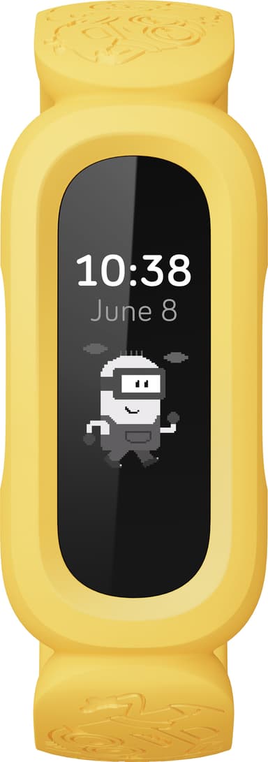 Fitbit Ace 3 activitetstracker til børn (Minions sort/gul)