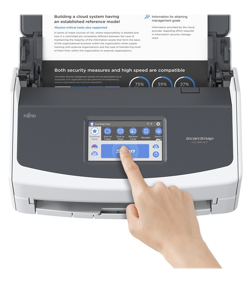 Fujitsu ScanSnap iX1600  dokumentscanner