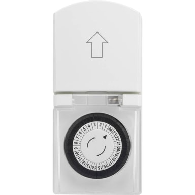 Basetech 1529040 Stikdåse-timer analog Døgnur 3680 W | Elgiganten ...
