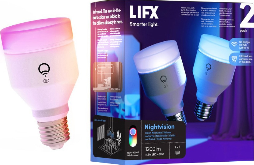 LIFX Nightvision LED-pære (2-pak) thumbnail