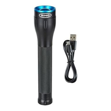 Zoom 750 lm Alu -brænder, genopladelig + PB -funktion