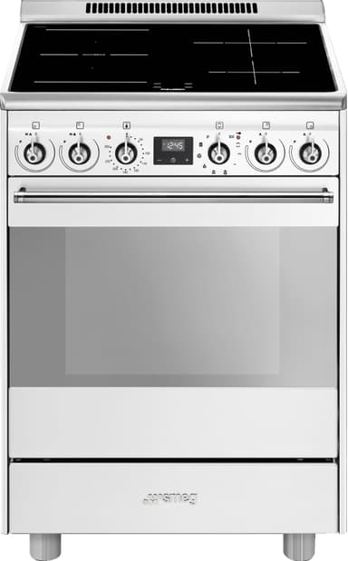 Smeg Classic 60 cm induktionskomfur SPSK60IB9 (hvi