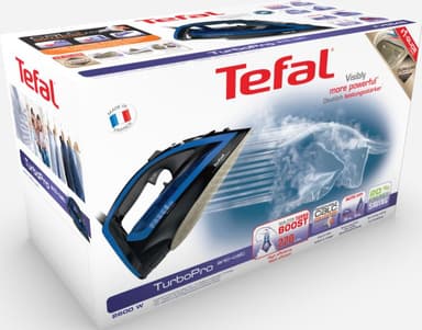 Tefal LinenCare Turbo Pro Anti-Calc strygejern FV5648E0