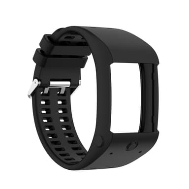 Dekorative Benign tilskuer Polar M600 armband silikon Svart | Elgiganten