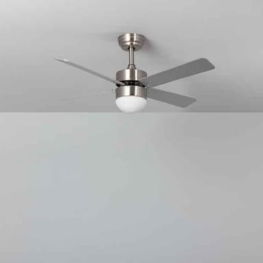 Loftsventilator Ledkia Cygnus 15W nikkel