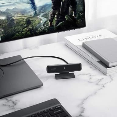Aukey 1080p Webcam PC-W1 Sort, USB