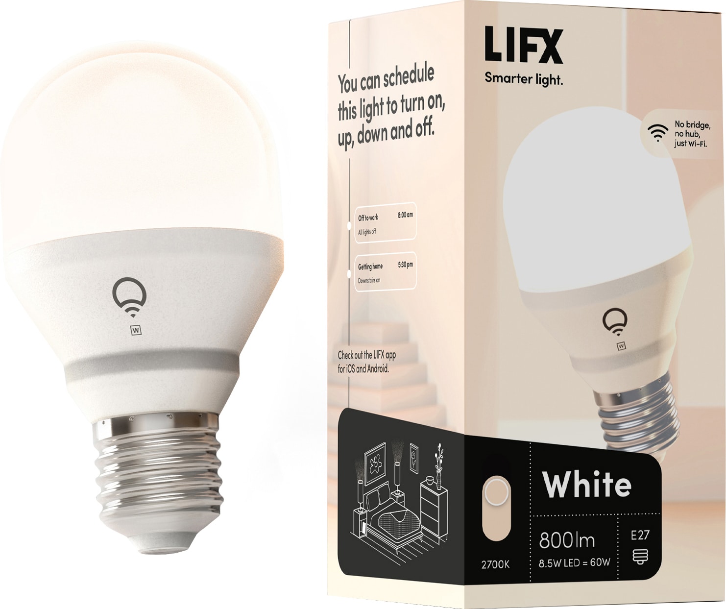 LIFX smart LED-pære 6324974 (1-pak)