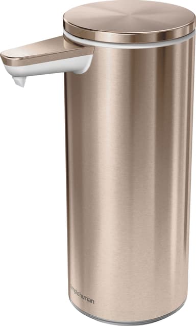 Simplehuman sæbedispenser med sensor (rose gold)