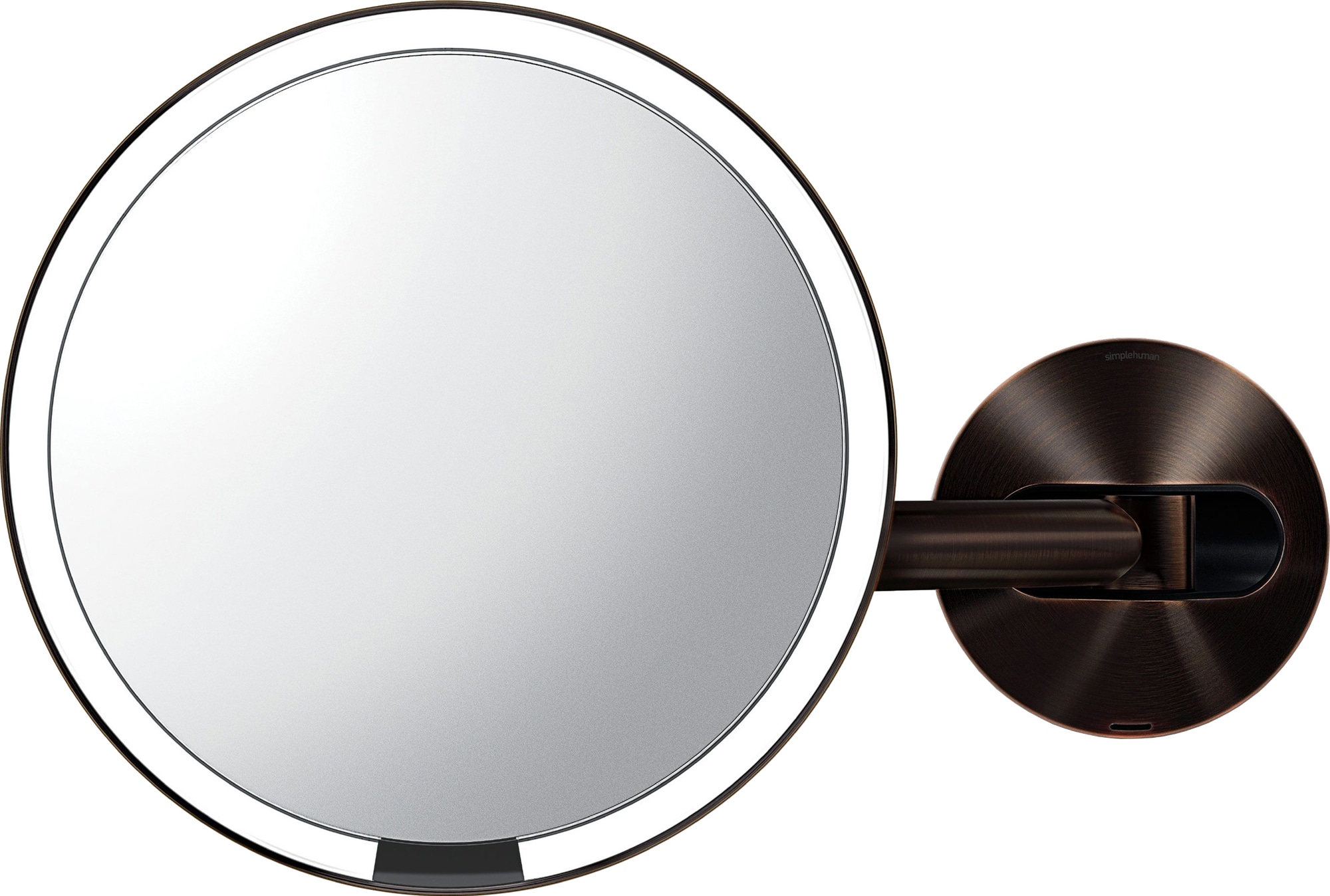 Simplehuman kosmetikspejl med smart sensor og stander (børstet stål) thumbnail