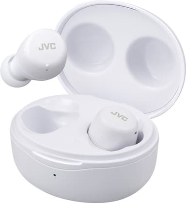 JVC Gumy Mini HA-A5T True Wireless in-ear høretelefoner (hvid)