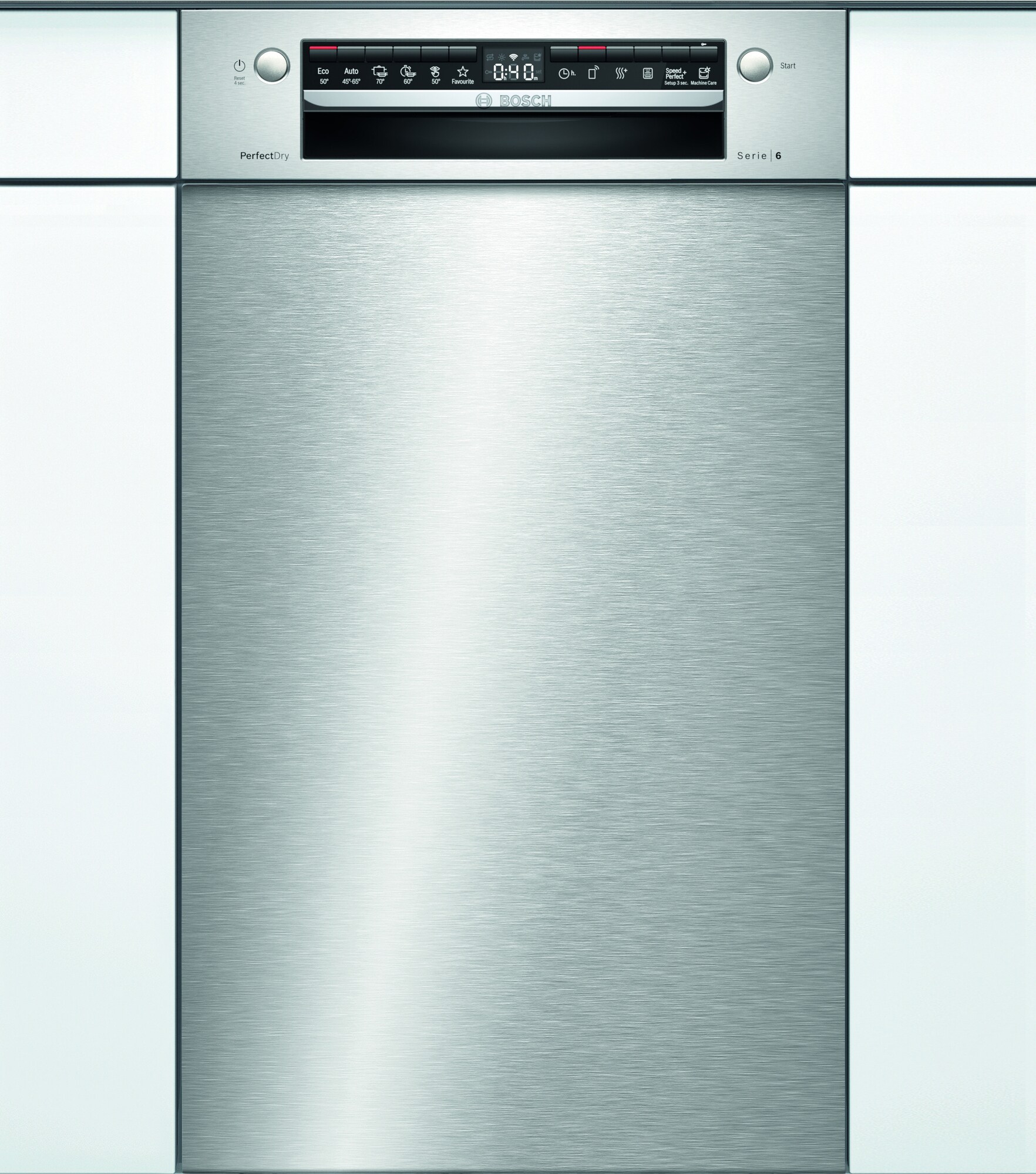 Bosch Series 6 opvaskemaskine SPU6ZMS10S (rustfrit stål) thumbnail