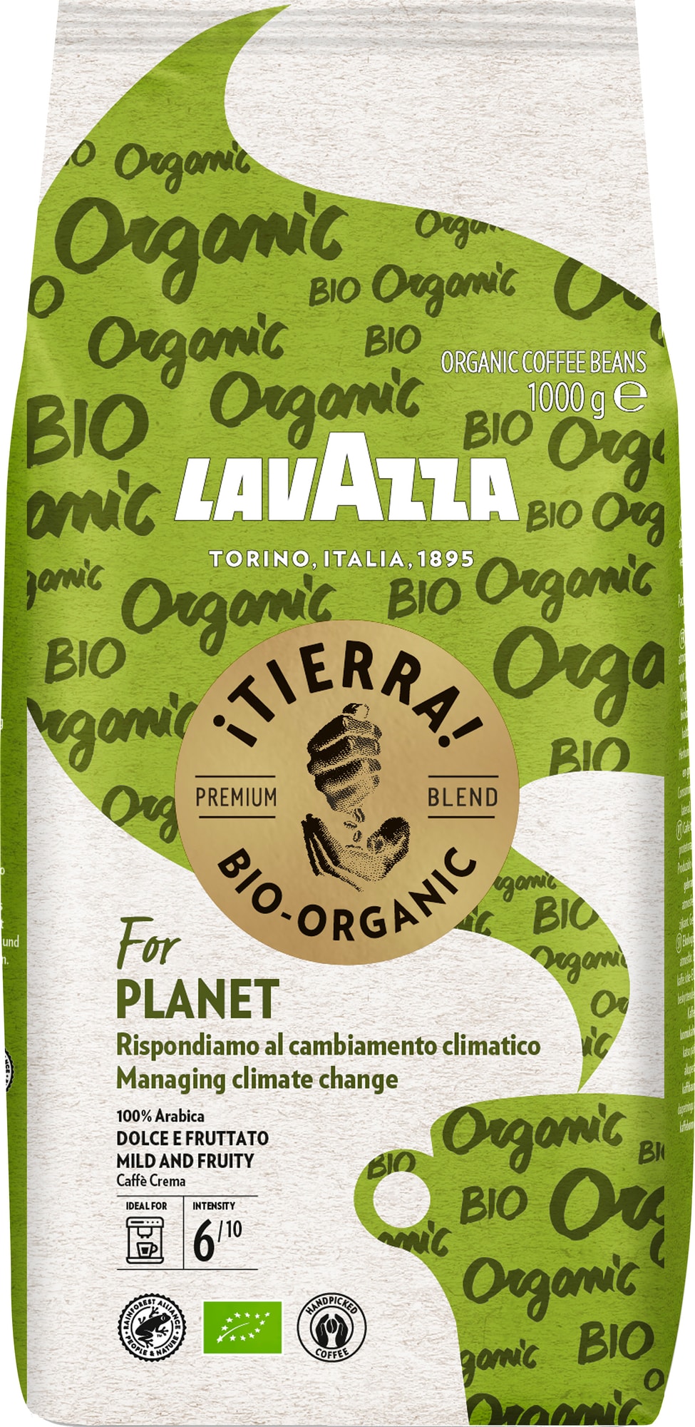 Lavazza Tierra Bio-Organic kaffebønner 3238 thumbnail