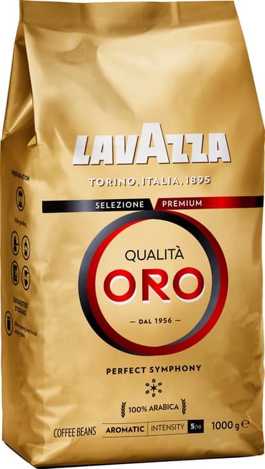 Se Lavazza Qualita ORO kaffebønner 2055 hos Elgiganten