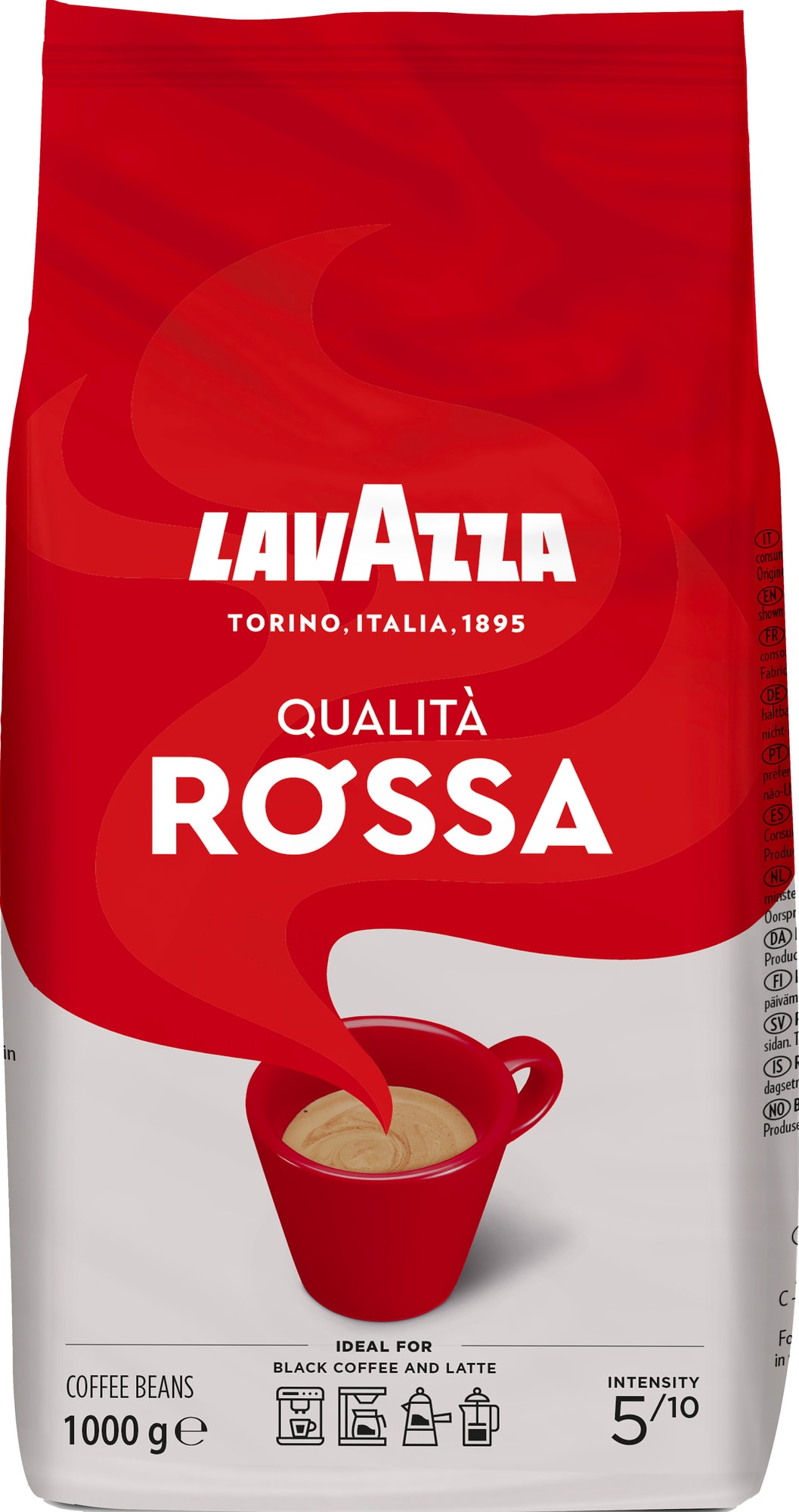 Se Lavazza Qualita Rossa kaffebønner hos Elgiganten